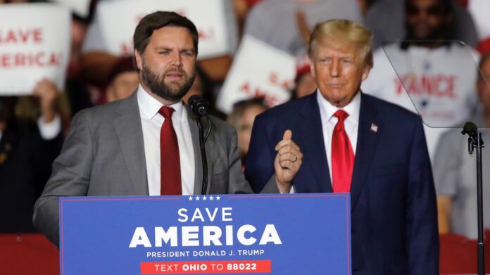 JD Vance slams NY v. Trump trial as Dem effort to distract that the 'world is on fire' under Biden
