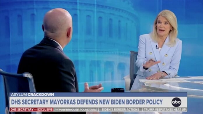ABC host tells Mayorkas it's 'very hard' to call Biden's actions at the border a 'success'