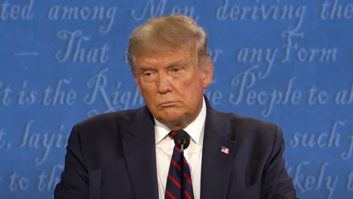 Donald Trump's various reactions during presidential debates