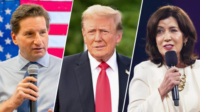 House Dem who posed primary challenge to Biden calls on Gov. Hochul to pardon Trump for 'good of the country'