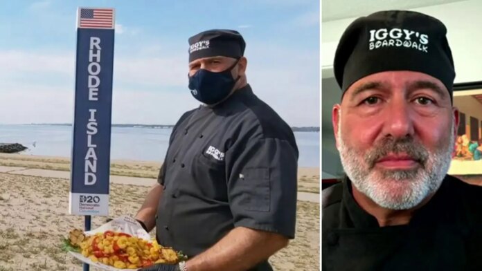 Rhode Island calamari chef from viral 2020 DNC video announces he's backing Trump: 'We need a businessman'