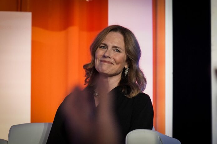 Amy Coney Barrett asserts her voice, carries on Scalia legacy