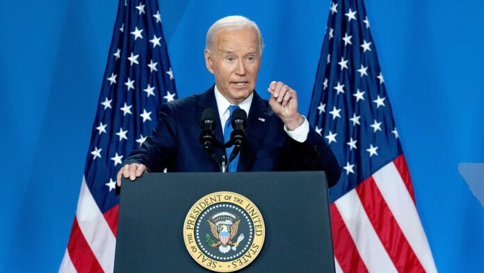 Biden repeats the same word during high-stakes NATO press conference and more top headlines