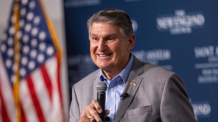 Manchin considers re-registering as Democrat to run for president