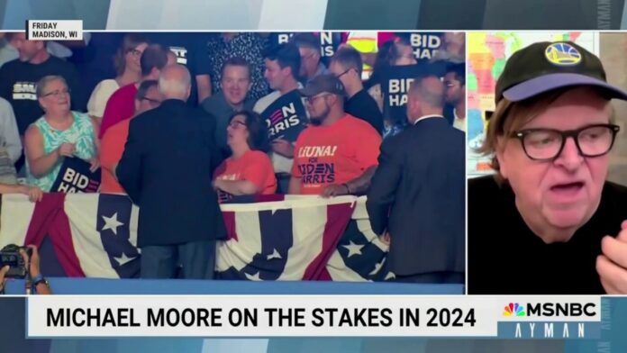 Michael Moore says continuing to push for Biden after the debate is a form of 'elder abuse'