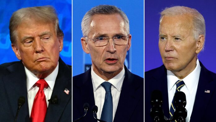 NATO's Stoltenberg sidesteps Biden, Trump spat, champions nations hitting spending targets