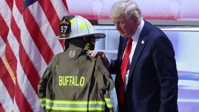 Trump paid moving tribute to Corey Comperatore during RNC speech