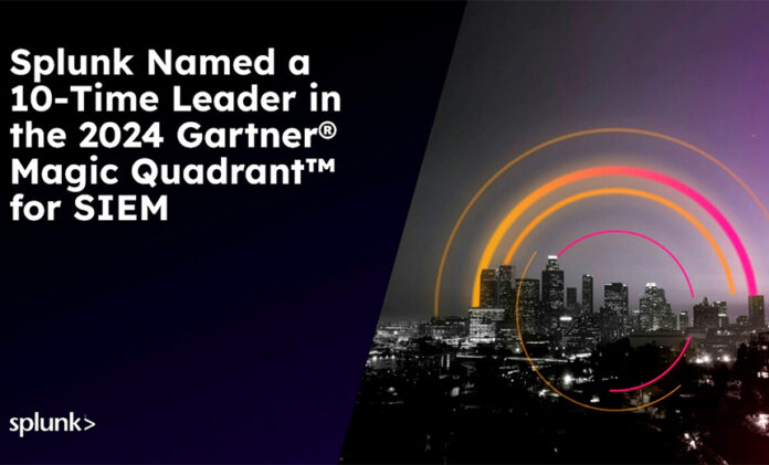 Splunk Named a 10-Time Leader, Gartner® Magic Quadrant™ for SIEM