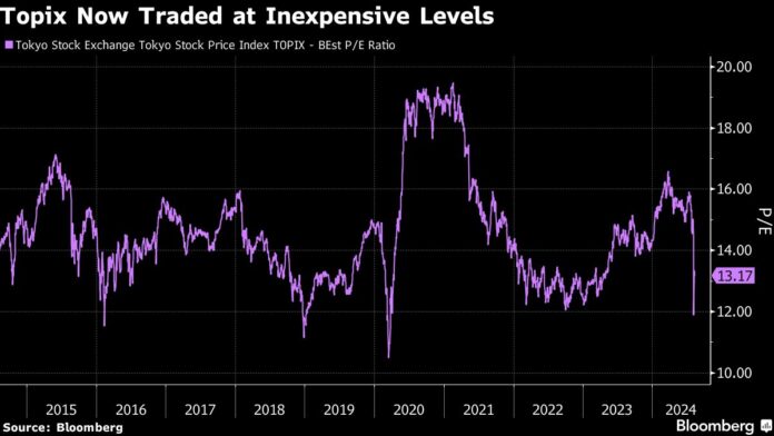 Brutal Selloff Skims Froth From Japan’s $6 Trillion Stock Market