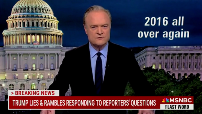 MSNBC's Lawrence O'Donnell criticizes own network for covering Trump presser but not airing Harris speech