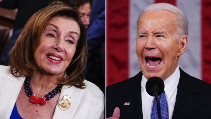 Nancy Pelosi denies making calls to organize Democrat coup against Biden