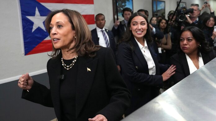 AOC joins Harris for Pennsylvania campaign stop