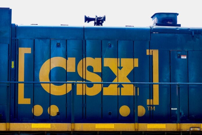 CSX Locomotive Close-Up, Folkston, Georgia (<a href=
