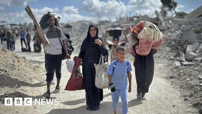 Ceasefire comes into force as Israel's military pulls out of parts of Gaza