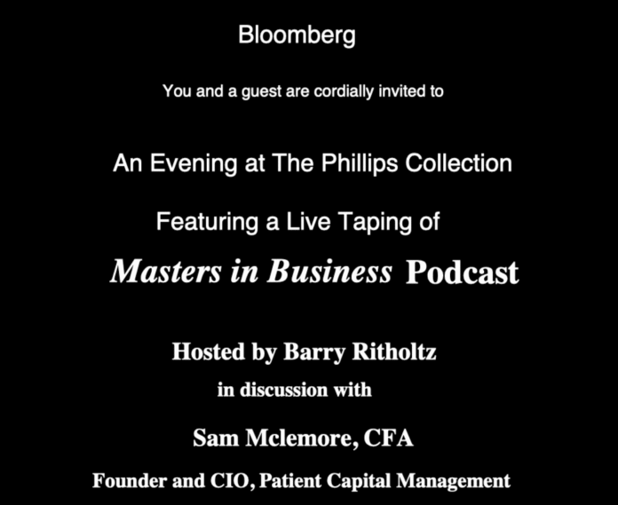 Ritholtz Wealth Management Coming to DC! Nov 17-18