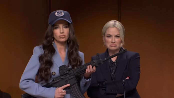 SNL spoofs Trump AG Bondi, Noem
