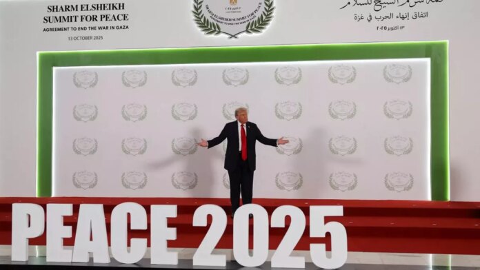 Trump may be the man of the moment abroad but domestic issues continue to plague his administration