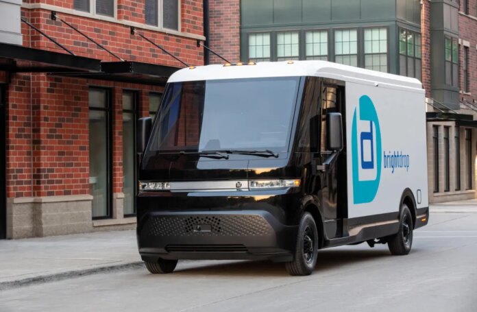 General Motors' BrightDrop EV600 van